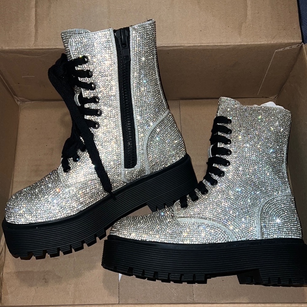 Dolls kill sparkly boots